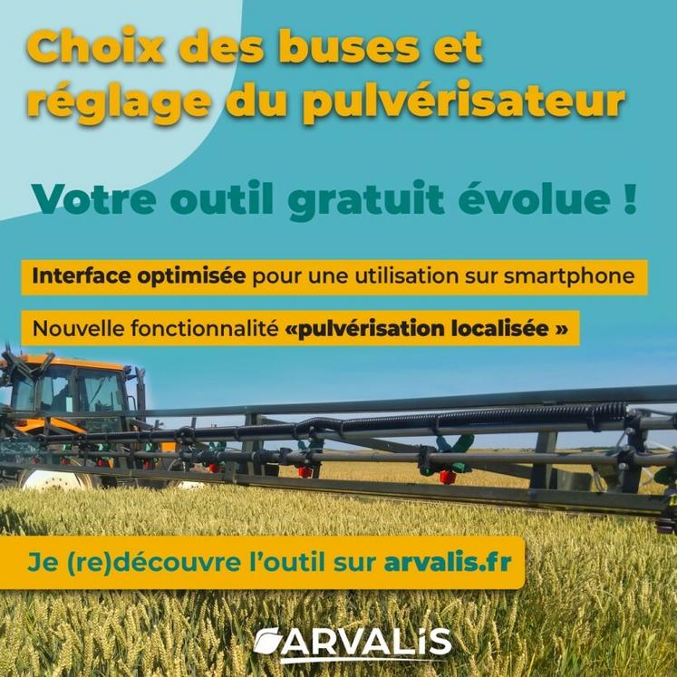 L’innovation porte sur une nouvelle fonctionnalité qui intègre la pulvérisation localisée.