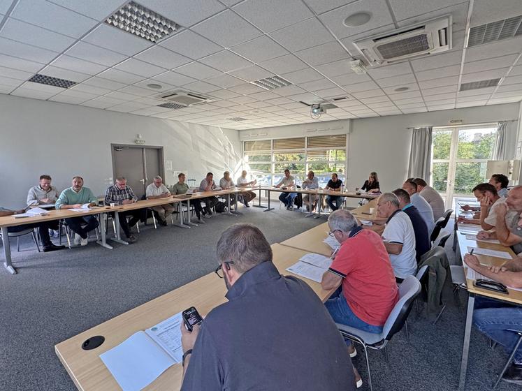 Le Chesnay, mardi 9 septembre. Le conseil d'administration de la FDSEA Île-de-France s'est réuni sous la présidence de Guillaume Moret.