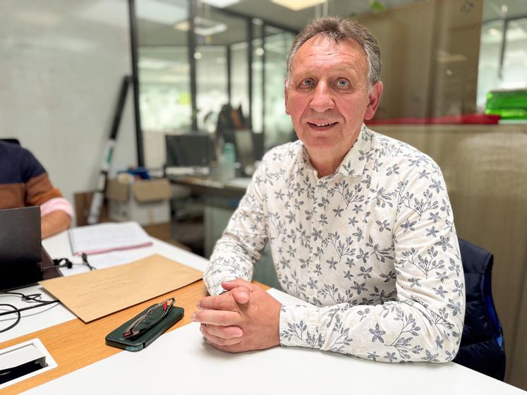 Noël Vadé est responsable de la gestion des flux logistiques pour la Scael.