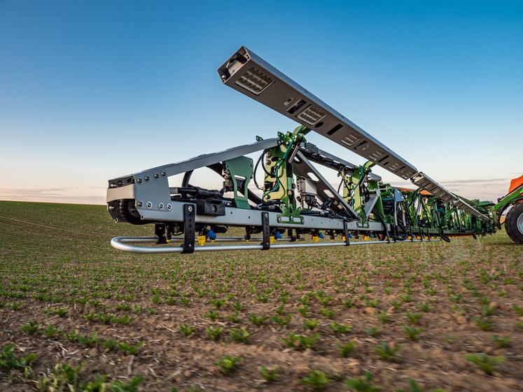 La solution Smart Sprayer est pour l’instant utilisable sur maïs et sur betteraves. 