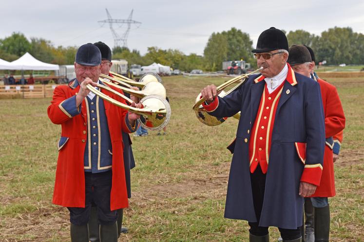 Des démonstrations de cors de chasse ont rythmé la 70e édition de l'événement.