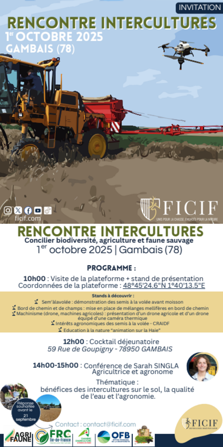 Pour faire un point sur Sem’àlavolée, la Ficif organise une journée découverte mercredi 1er octobre sur une plateforme expérimentale à Gambais (Yvelines).