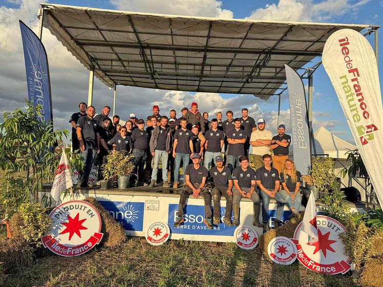 L'ensemble du réseau JA Île-de-France ouest s'est mobilisé pour célébrer la 70e édition du Festival de la terre.