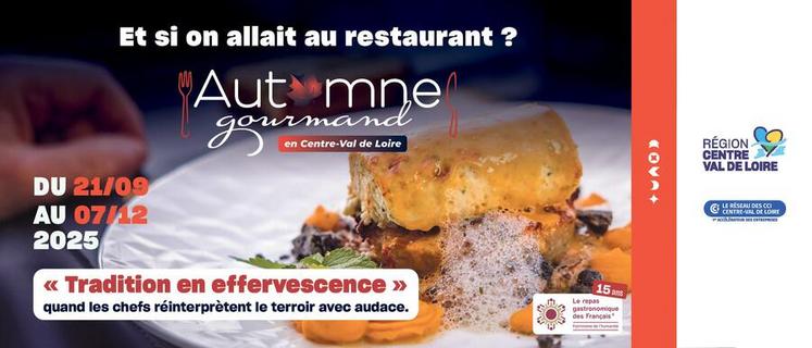 En Loir-et-Cher, une vingtaine de restaurants s'impliqueront durant la quinzaine gourmande, du 1er au 16 novembre, dans le cadre de l'opération Automne gourmand. 