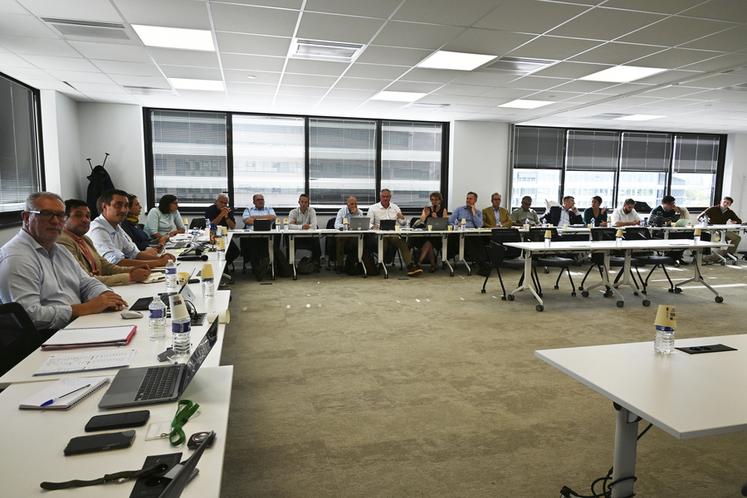 Lundi 22 septembre, à Antony (Hauts-de-Seine). Réunissant l'ensemble des organismes agricoles, le Conseil agricole francilien s'est tenu sous la présidence de Samuel Vandaele.