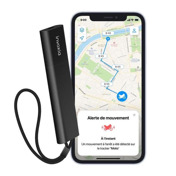 Le tracker GPS Pro (3 ans d'abonnement inclus) de Invoxia est proposé avec une remise de 75 euros grâce à la carte Moisson.
