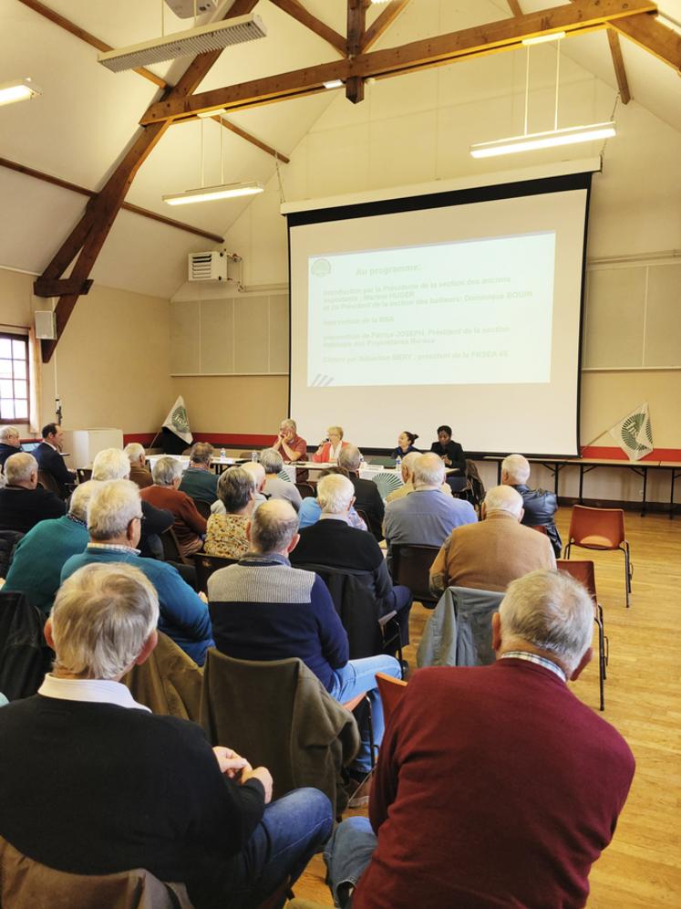En 2024, plus de cinquante personnes s'étaient réunies pour l'assemblée générale des anciens exploitants et bailleurs.