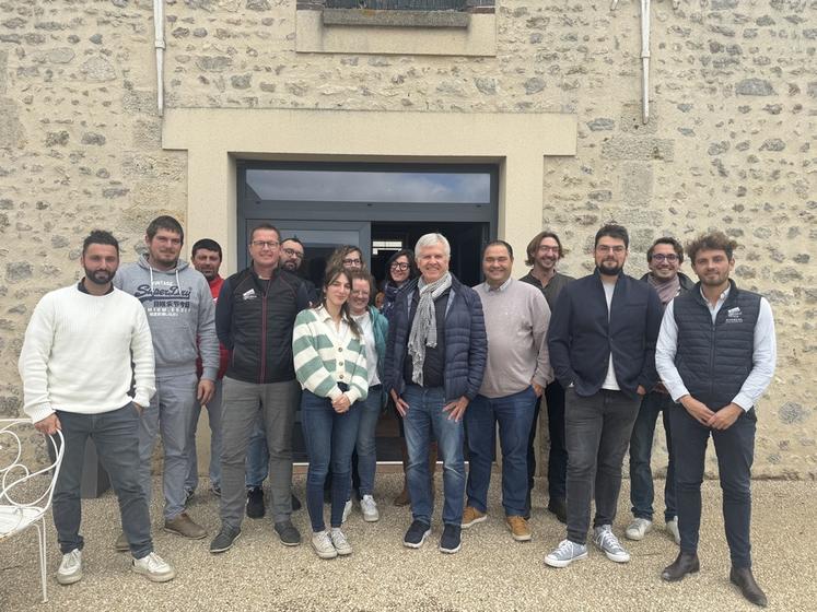 Une délégation d'Afdi (Agriculteurs français et développement international) Centre-Val de Loire est venue échanger avec les JA de la région sur leurs attentes vis-à-vis des transformations initiées par l'association.