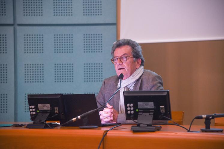 Le 26 septembre, à Chartres. Le président du syndicat des forestiers privés, Audoin de Gouvion Saint-Cyr, aimerait se trouver un remplaçant en 2026.