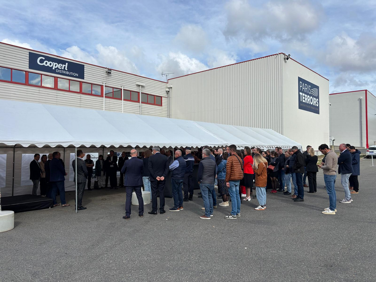 Houdan (Yvelines), lundi 22 septembre. Devenu Paris Terroirs, l'abattoir de Houdan a organisé une inauguration à la suite de quatre ans de travaux.
