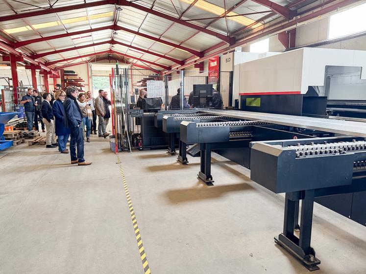 Duro-France a investi dans une découpe laser aux capacités impressionnantes, l'une des quatre installées en Europe.