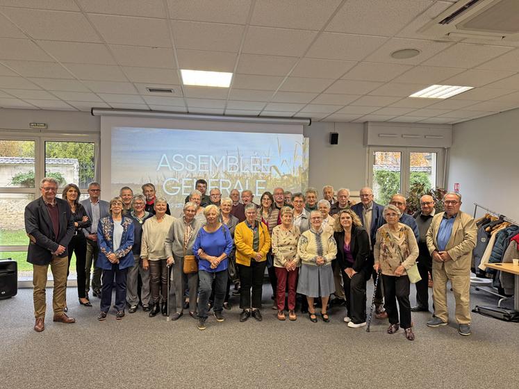 Le Chesnay (Yvelines), jeudi 23 octobre. Les anciens exploitants se sont retrouvés à l'occasion de l'assemblée générale de la SDAE.