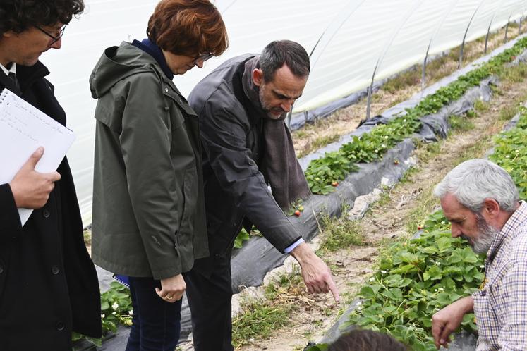 Joseph Zimet a décidé de visiter en moyenne une exploitation agricole par semaine dans les prochains mois.  
