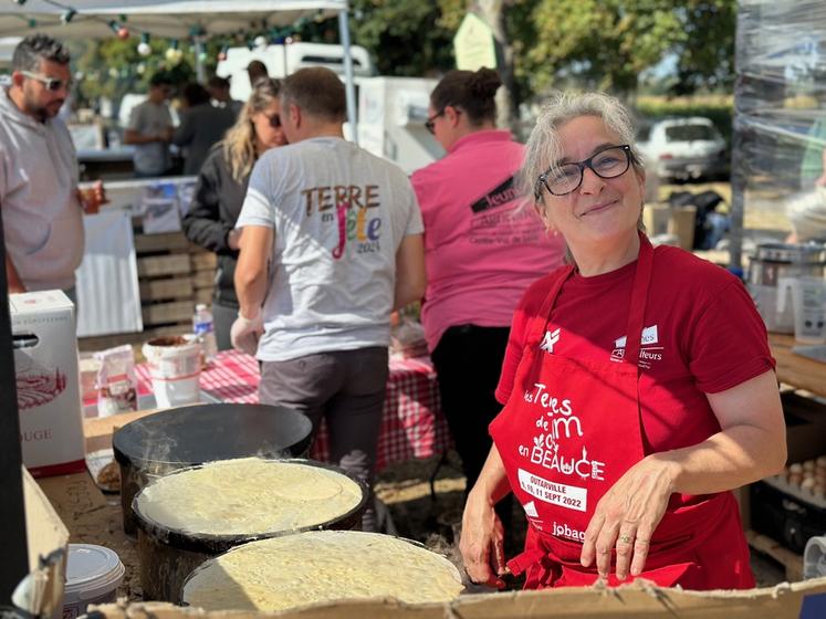 Anne Cluzeaud lors d'un événement JA 45.