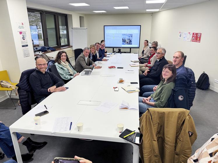 Vendredi 14 novembre, à Châteaudun. Les représentants du monde agricole eurélien ont appris avec plaisir la volonté du campus de Nermont d'ouvrir un bachelor agro à la rentrée prochaine.