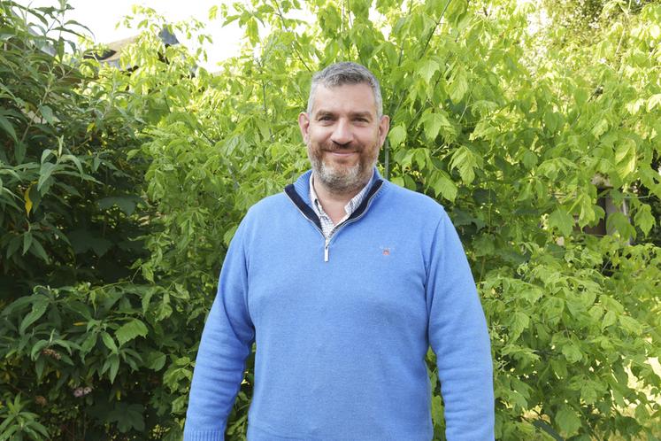 Brice De Bisschop, représentant des aviculteurs, est producteur d'œufs coquille.