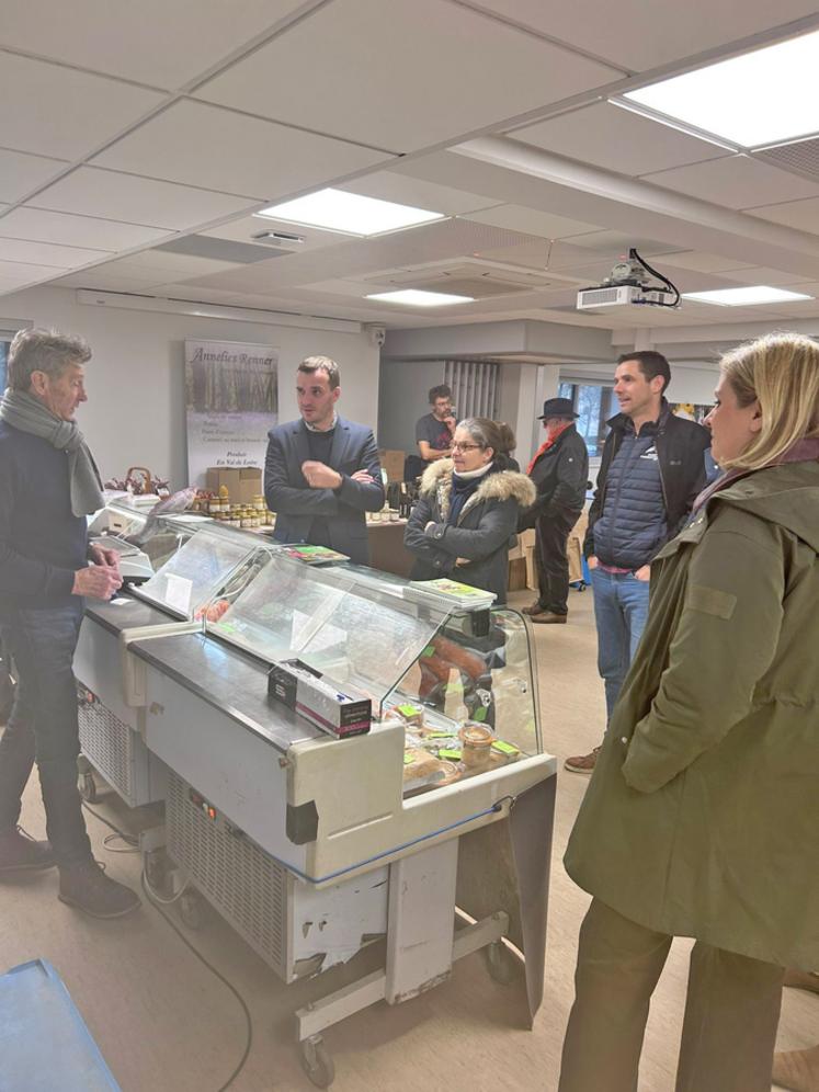 Des élus du département étaient présents, parmi lesquels la sénatrice Pauline Martin.