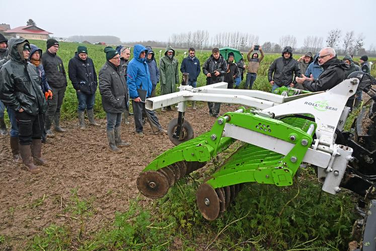 Des démonstrations de matériels étaient proposées en fin de journée.