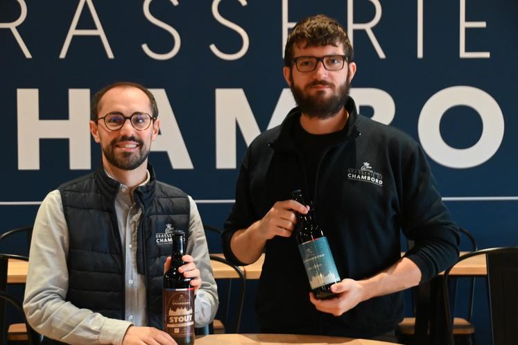 La Brasserie de Chambord a sorti en cette fin d'année deux nouvelles bières, dont la bière d'hiver, disponible jusqu'à la fin février. 