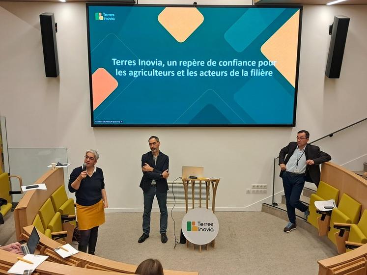 Le 11 décembre, Terres Inovia a présenté à la presse son plan stratégique pour les dix prochaines années. 