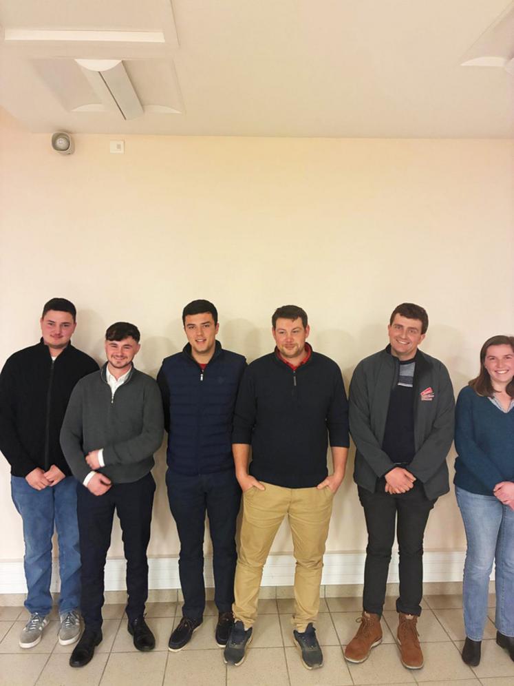 Vendredi 12 décembre, à Magnanville (Yvelines). Les JA de Mantes ont élu un nouveau bureau pour leur canton.