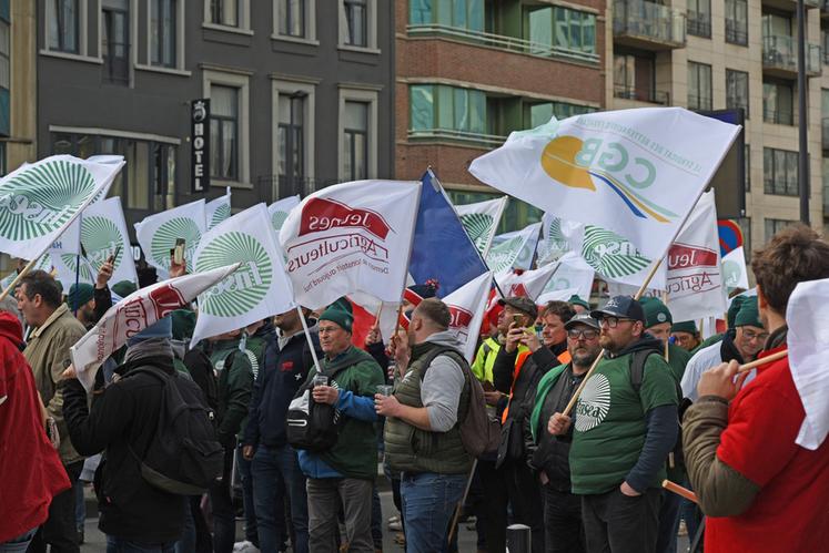 Plusieurs milliers d’agriculteurs se sont rassemblés à Bruxelles pour faire entendre leurs revendications auprès des institutions européennes.