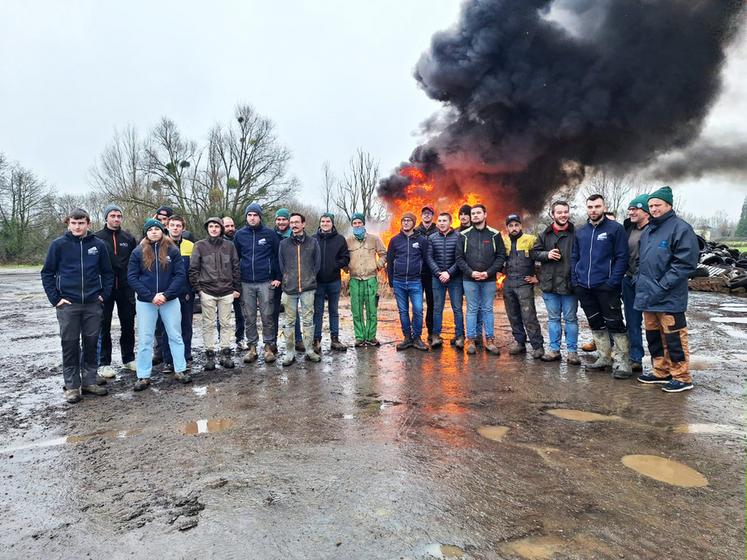 À Brou, comme ailleurs, si rien ne bouge, les adhérents sont bien décidés à se mobiliser de nouveau après la trêve de Noël.