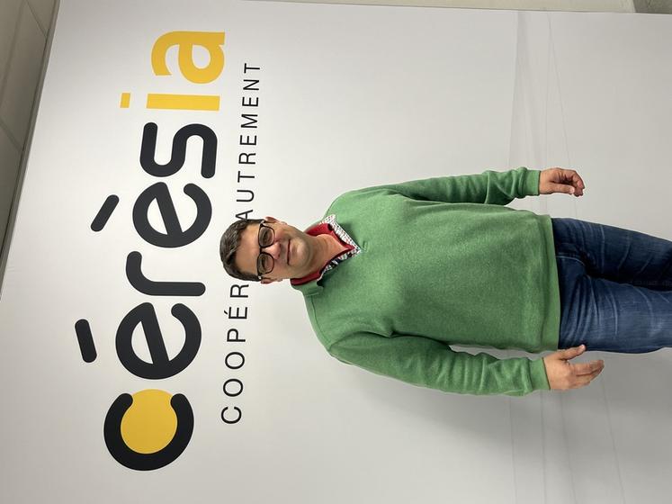 Stéphane Dos Santos est le directeur général adjoint de la coopérative Cérèsia.