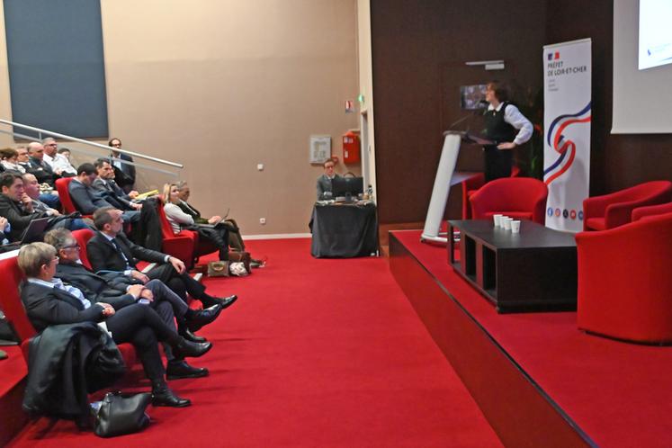 Vendredi 19 décembre, à Vineuil. Les Assises de l'eau départementales se sont tenues dans un contexte agricole complexe. 