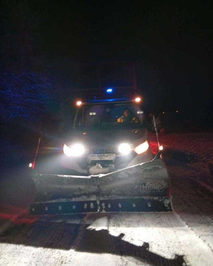 Lieusaint. Prestation de déneigement pour la ligne du TZen.