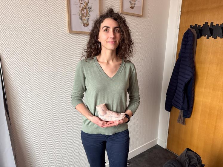Chloé Ramnout, réflexologue plantaire.