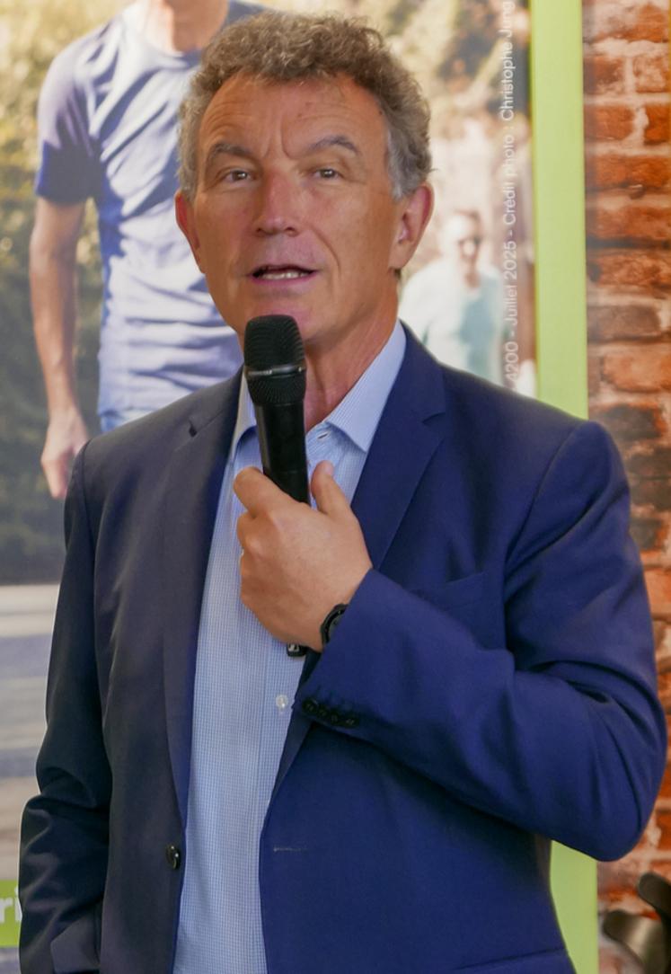 Franck Leroy, président du conseil régional Grand-Est.