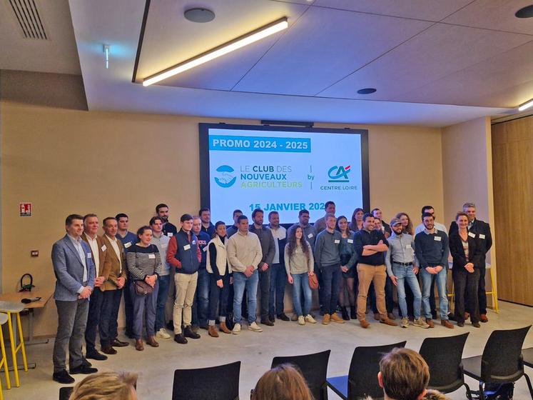 Jeudi 15 janvier, à Saint-Jean-de-Braye. La première promotion du Club des nouveaux agriculteurs s'est réunie lors d'un événement marquant le début d’un cycle de rencontres pensé pour accompagner les jeunes installés sur le territoire.
