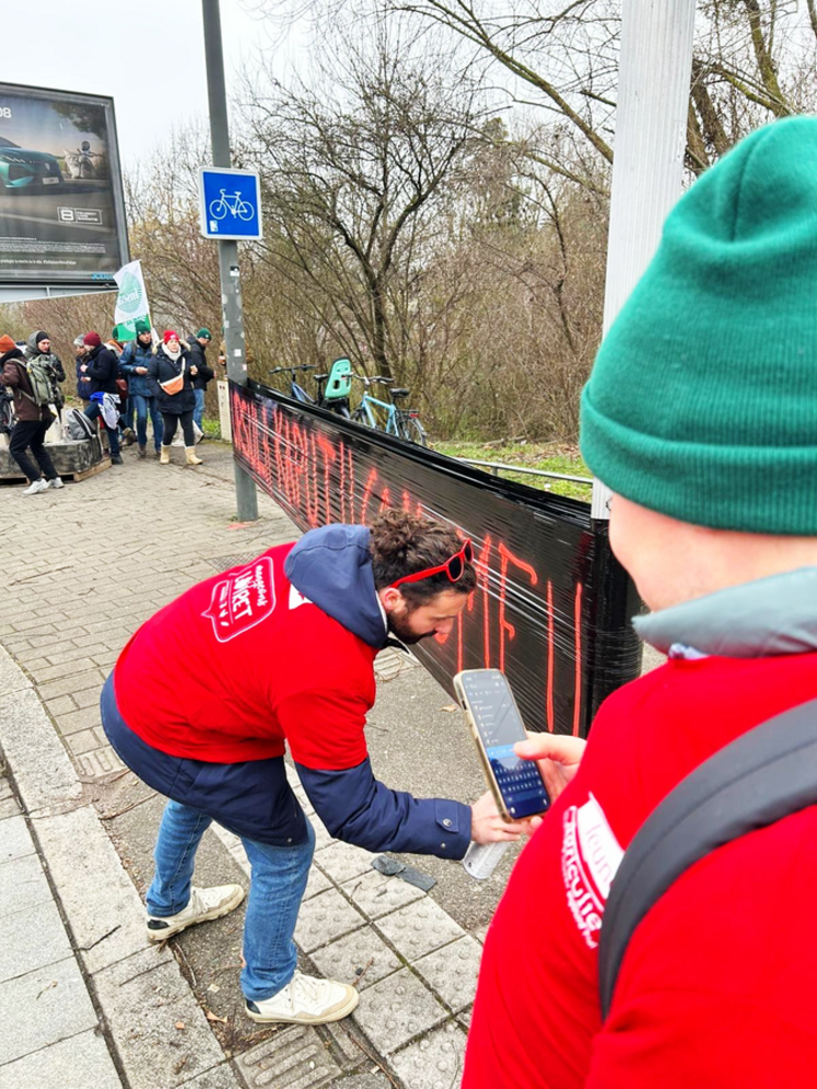 Dorian Sagot, président JA Loiret, en pleine action.