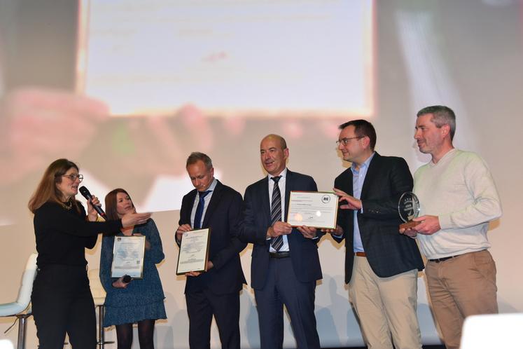 Meaux, mardi 13 janvier. Remise du trophée Afnor. 