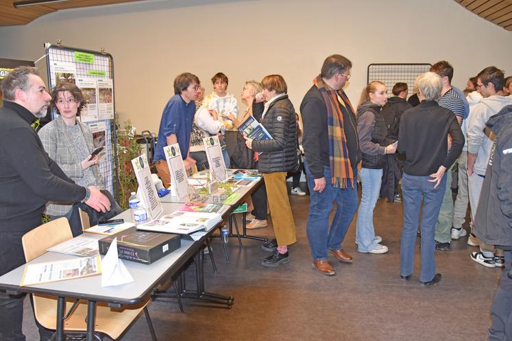 Mercredi 14 janvier, à Saint-Germain-en-Laye (Yvelines). Avec son Salon des formations supérieures aux métiers du vivant, l'Agrocampus veut apporter de la visibilité à ces filières.