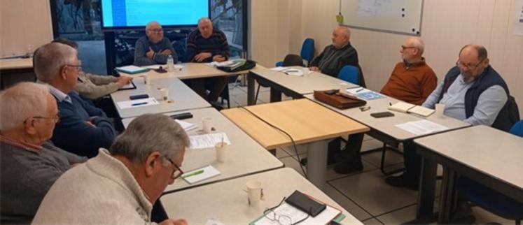 A « la tribune » : Jacques Naulet et Jean-Luc Texier