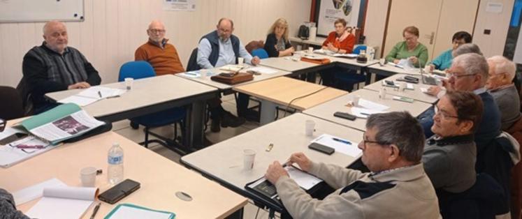 Jeudi 29 janvier, à Blois (Loir-et-Cher). La SRAE a réuni son conseil d'administration.