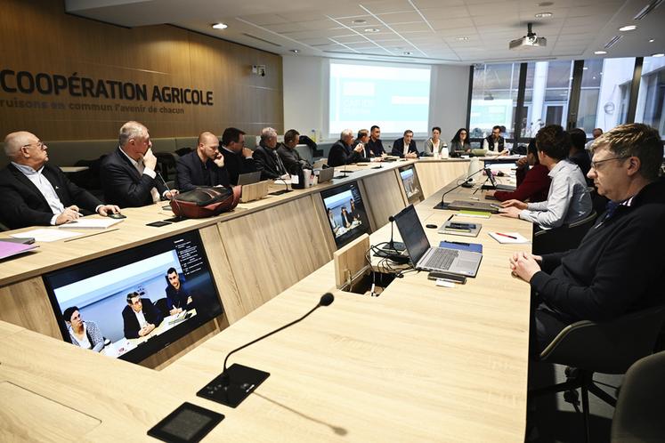 Lundi 2 février, à Paris. Le Conseil agricole francilien s'est réuni pour la première session de travail 2026.