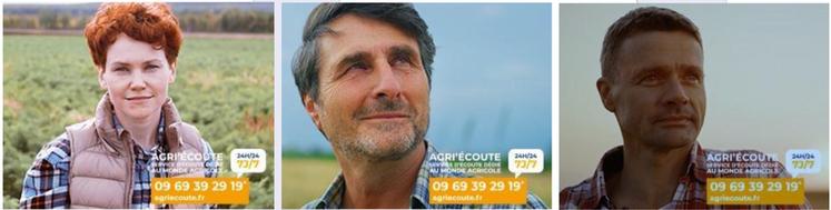 Le numéro gratuit Agri'écoute est disponible en tout temps, à toute heure. Le service est également disponible en ligne via agriecoute.fr