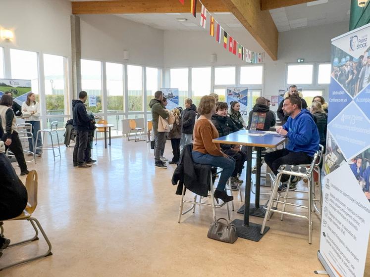 Vendredi 6 janvier, à Mignières. Le campus Franz-Stock a présenté l'éventail de ses formations aux familles lors de ses portes ouvertes.