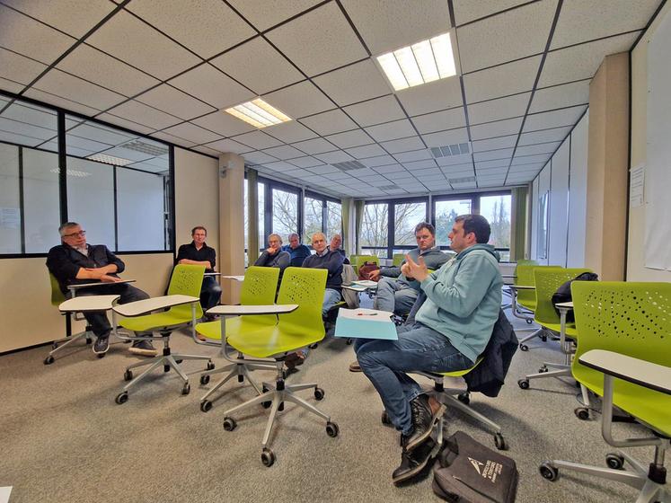 Vendredi 6 février, le Syndicat des irrigants de Loir-et-Cher a élu son nouveau président : Camille Lecomte.