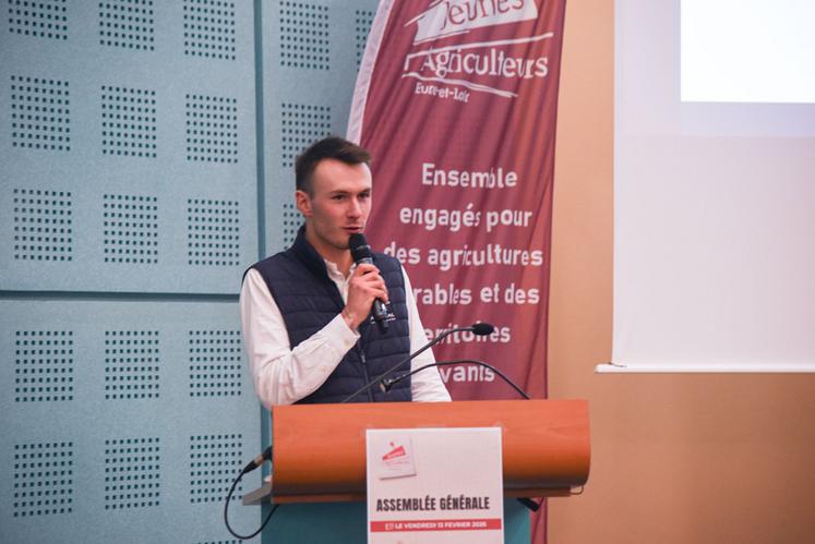 Guillaume Hardy est le nouveau président de JA 28.