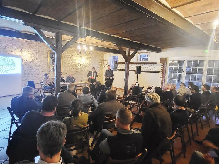 Vendredi 6 février, à Crisenoy. Les cantons de Mormant et de Brie-Comte-Robert ont tenu leur assemblée cantonale en commun.