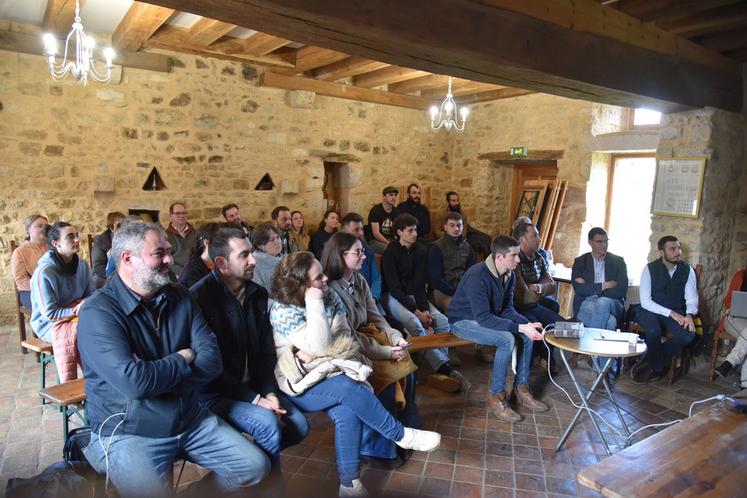 Aufferville, lundi 16 février. L'assemblée générale de l'association des Bergers d'Île-de-France s'est tenue sur l'exploitation de la famille Morisseau.
