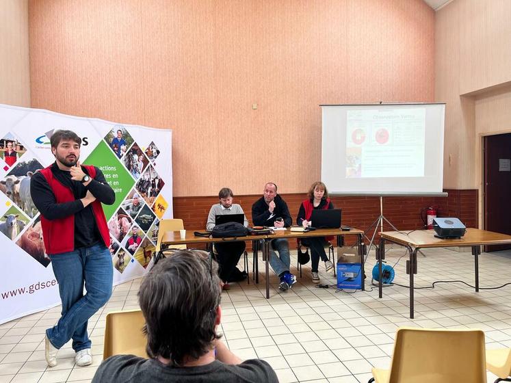 Samedi 7 mars, à Estouy. L’assemblée générale de la section apicole du GDS Centre a abordé la santé des colonies et les enjeux sanitaires des ruchers.