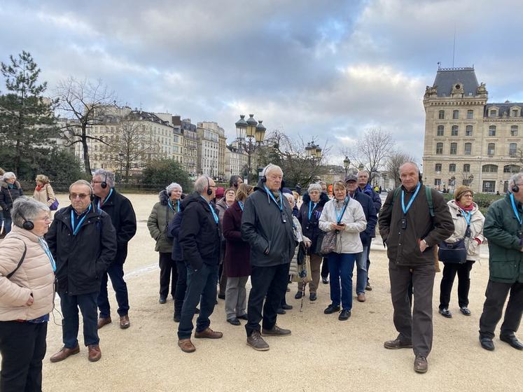 Paris, jeudi 12 février. Visite guidée du cœur historique de Paris.