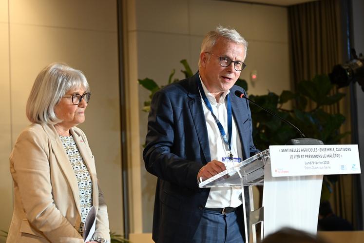 Valérie Lacroute et Laurent Pilette ont introduit la soirée.