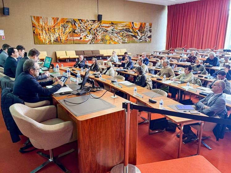Lundi 16 mars, à Chartres. La chambre d'Agriculture d'Eure-et-Loir, présidée par Yohann Serreau, a fait le tour de l'actualité agricole lors de sa session.