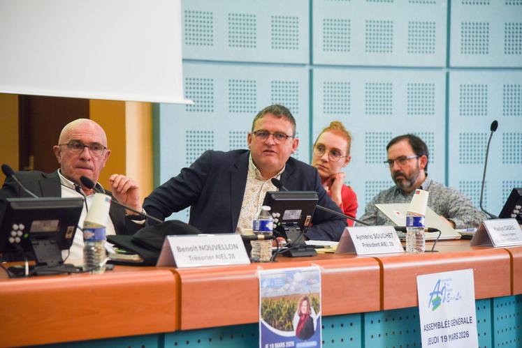 Jeudi 19 mars, à Chartres. Aymeric Souchet a présidé une assemblée générale de l'AIEL riche en informations.